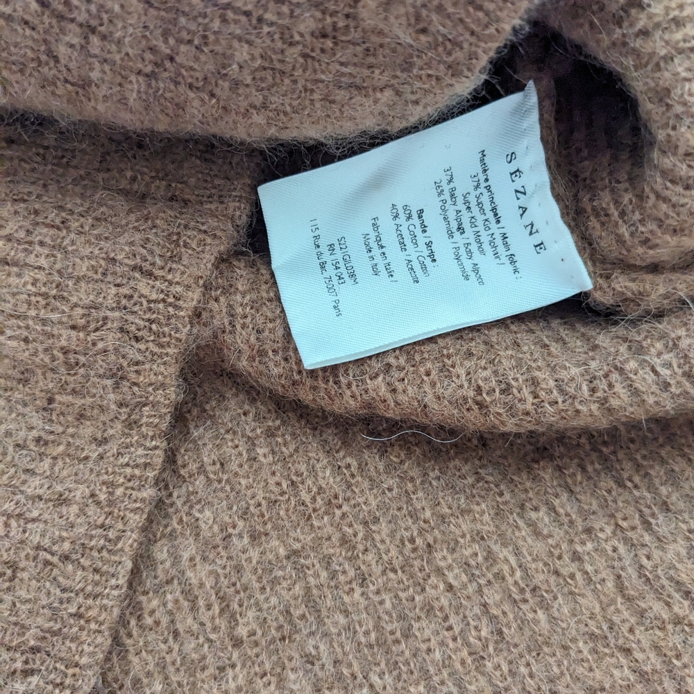 Brown Sezane Gaspard Sweater - Picture 3 of 3